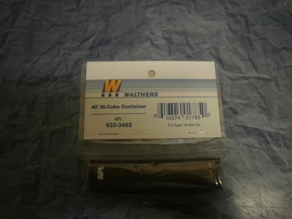 Walthers N 1:160 40'-HC Container APLZ