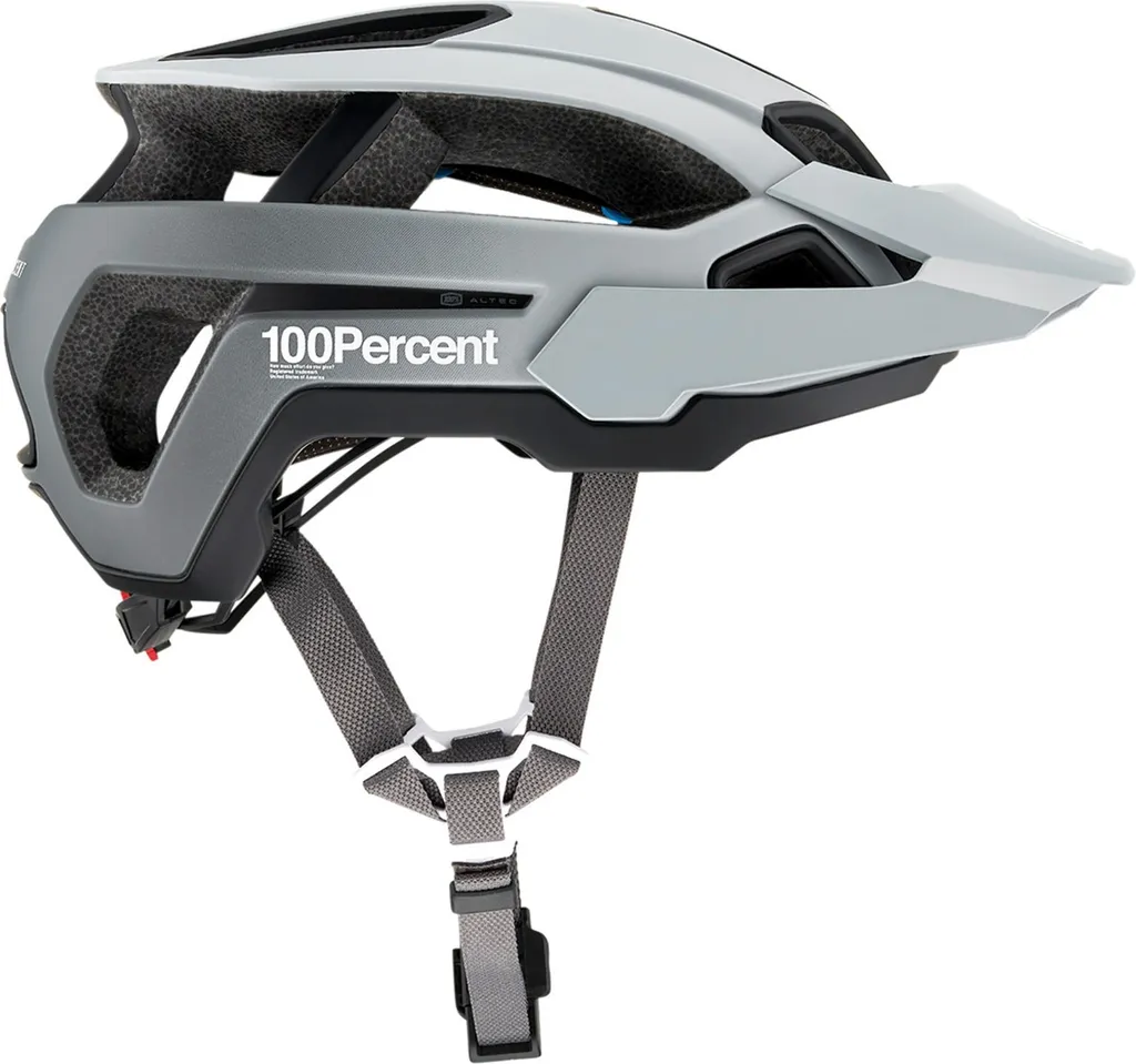 Casque VTT 100% Altec Fidlock : Fini les Surchauffes - Grey Fade L/XL