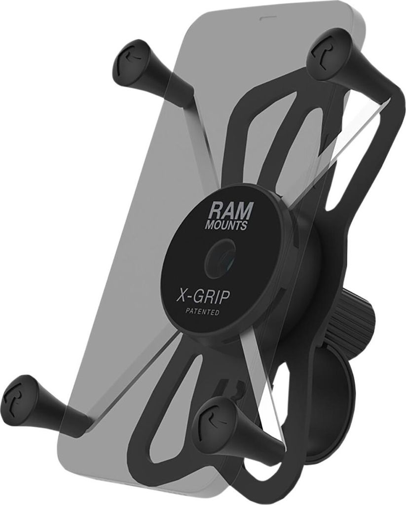 Ram Mounts X-Grip Large Phone Mount with RAM Tough-Strap Handlebar Base