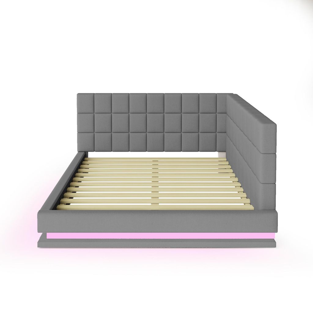 Flieks Polsterbett 160x200cm mit USB & LED, Tagesbett Produktbild 