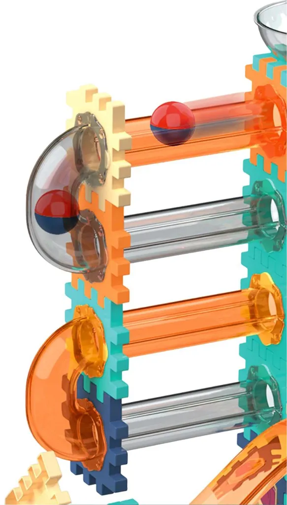 Circuit de Construction Éducatif 335 Pièces - Jeu STEM Interactif