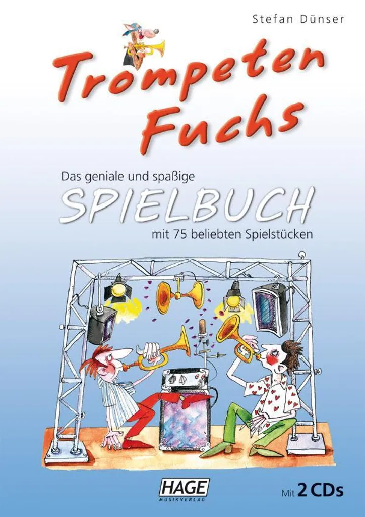 Cahier de Musique Trompeten Fuchs Spielbuch : Répertoire Varié Débutants