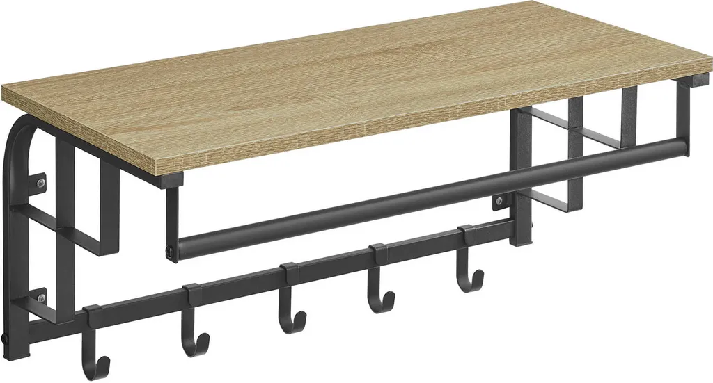 Mensola Valora LCR012B11 Rovere Sonoma: Ordine in Famiglia