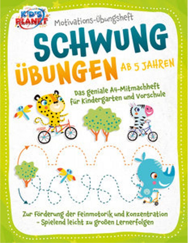 Motivations-Übungsheft! Schwungübungen ab 5 Jahren: Das Obrázok produktu 