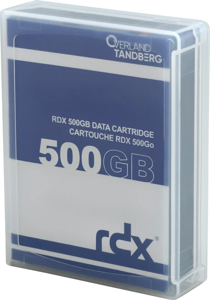 Tandberg RDX QuikStor 500GB 8541-RDX - Cartouche de Sauvegarde Amovible