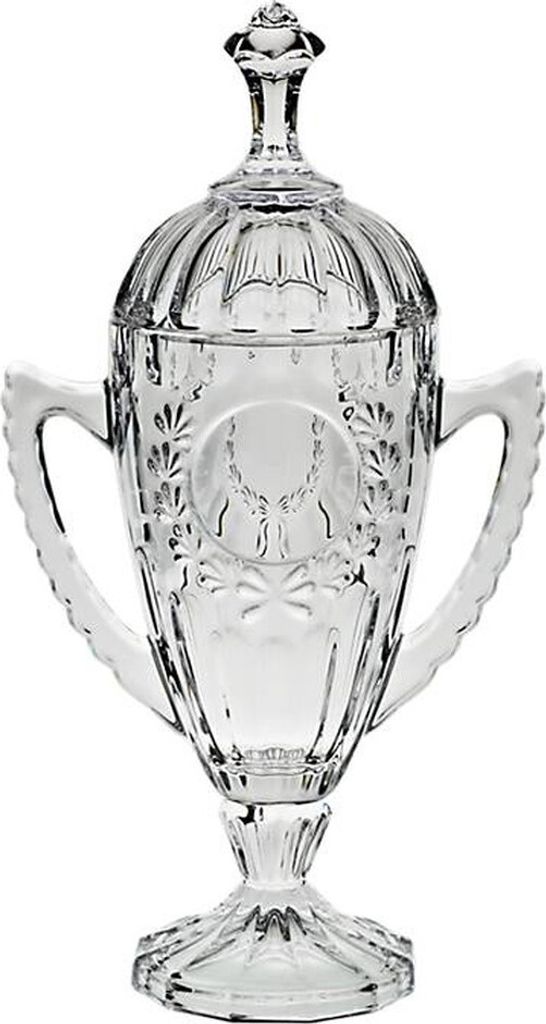 Pokal mit Deckel 22cm aus Bleikristall