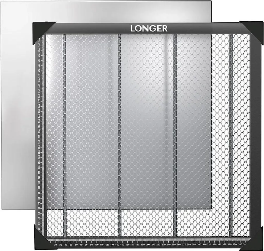 Table alvéolaire laser 440x440x22mm pour gravure CO2 et diode