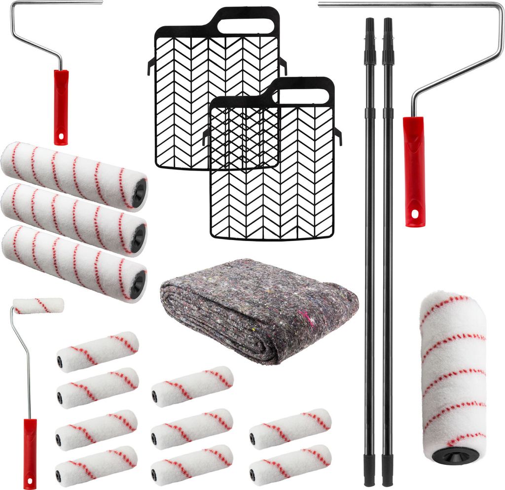 Maler Set / Farbroller Set 22tlg. Produktbild 