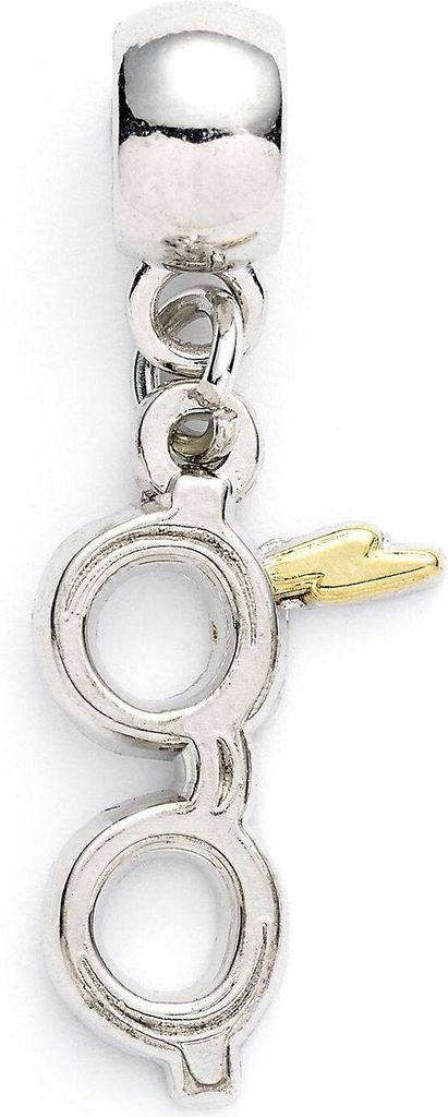 Carat Shop, The Harry Potter Anhänger Blitz mit Brille (versilbert) CRTHP0176
