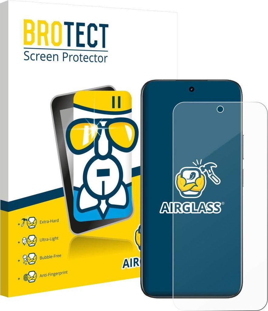 BROTECT Schutzglas für realme C85 4G Schutzfolie Panzer Folie Glas Display Schutz klar