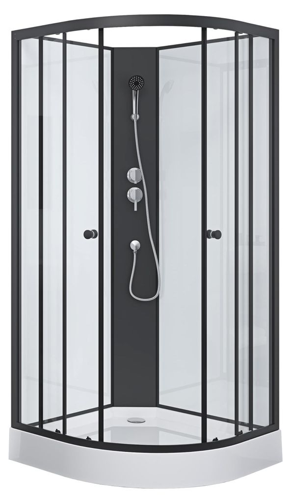 Dusche Komplett MARWELL Komplettdusche Fertigdusche Factory Produktbild 