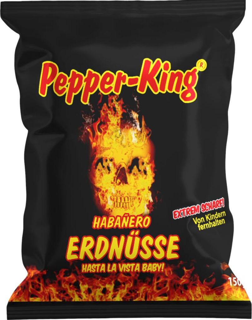 Orzeszki ziemne Pepper King Habanero o intensywnym Zdjęcie produktu 