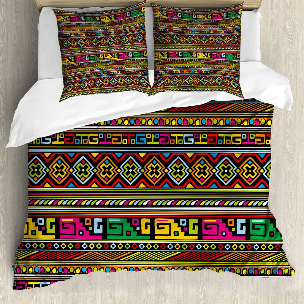 Copripiumino Etnico ABAKUHAUS 200x200 - Comfort da Hotel 5 Stelle