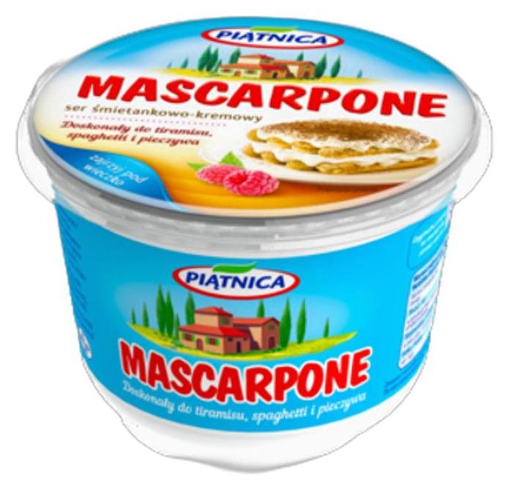 Piątnica Serek Mascarpone Kremowy 500 g Zdjęcie produktu 