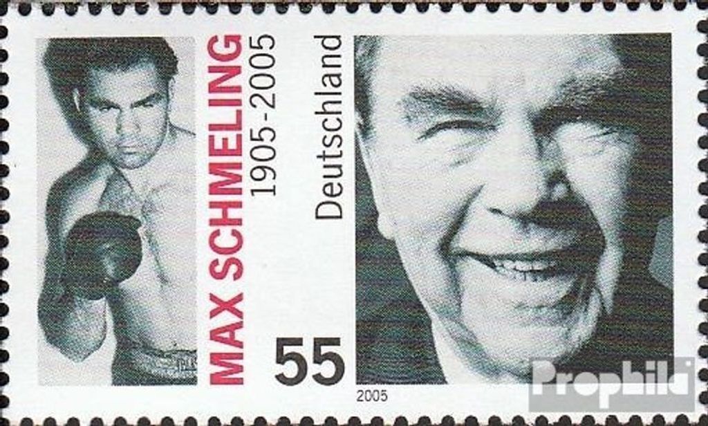 Briefmarken BRD (BR.Deutschland) 2005 Mi 2489 (kompl.Ausg.) postfrisch Schmeling