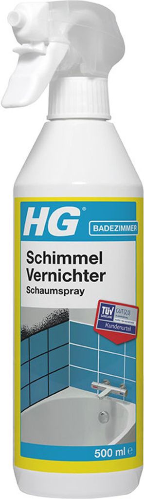 HG Schimmel Vernichter Schaumspray 500ml (1er Pack) Produktbild 