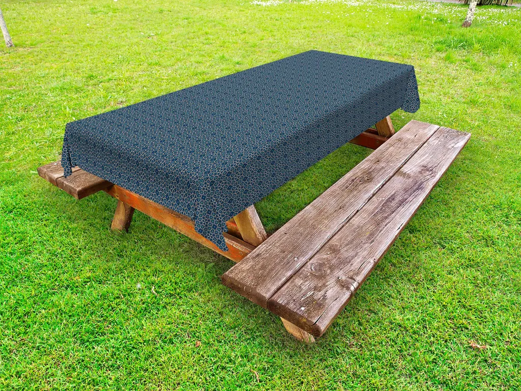 Tovaglia Orientale ABAKUHAUS 145x210 cm - Design Etnico Turchese