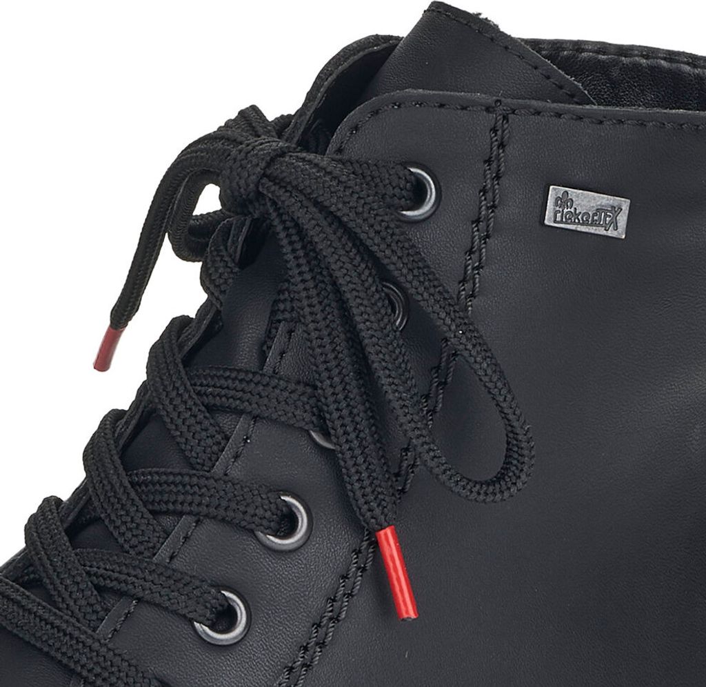 Rieker Schnürstiefel - Tiefschwarz Kunstleder Größe: 39 Produktbild 87