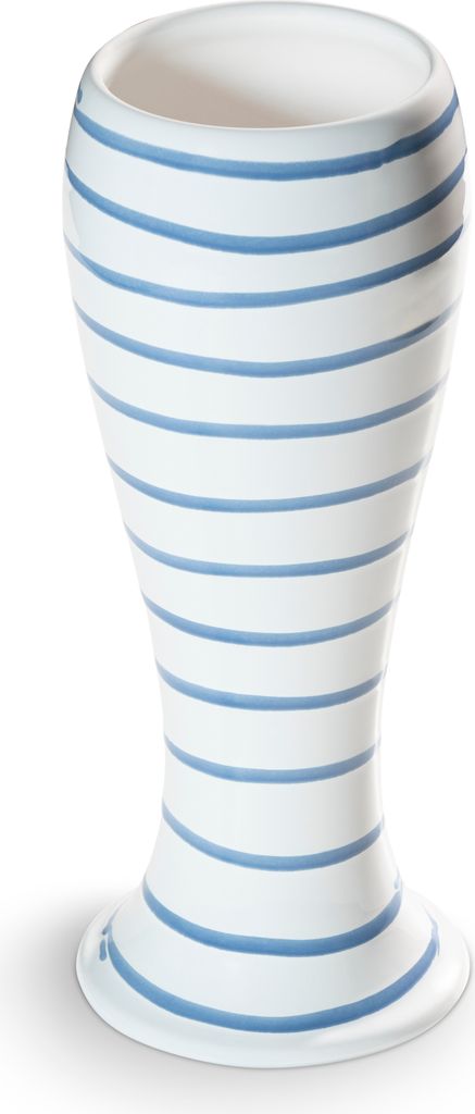 Gmundner Keramik Blaugeflammt Weißbierkelch