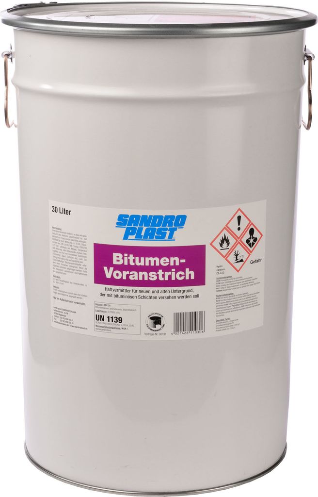 SANDROPLAST Bitumen Voranstrich 30 Liter Produktbild 
