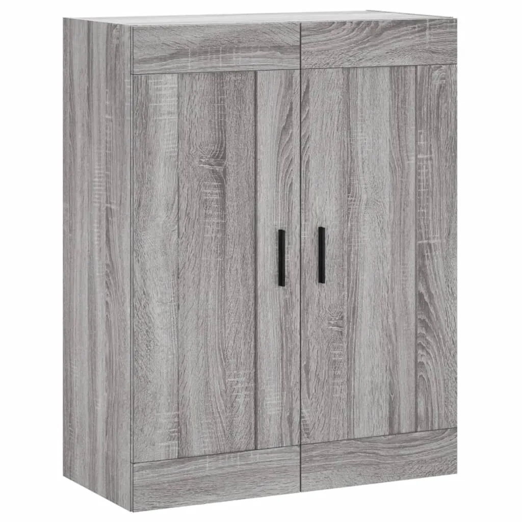 SYFAX Mobile Parete in Vero Multistrato Grigio Sonoma | 69,5x34x90 cm
