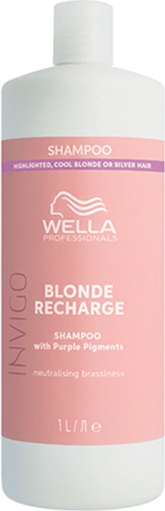 Invigo Blonde Recharge Shampoo 1000ml Produktbild 