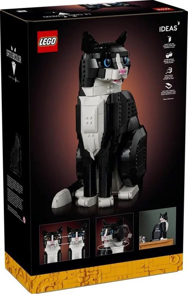 LEGO® Ideas 21349 Chat noir et blanc Image du produit 