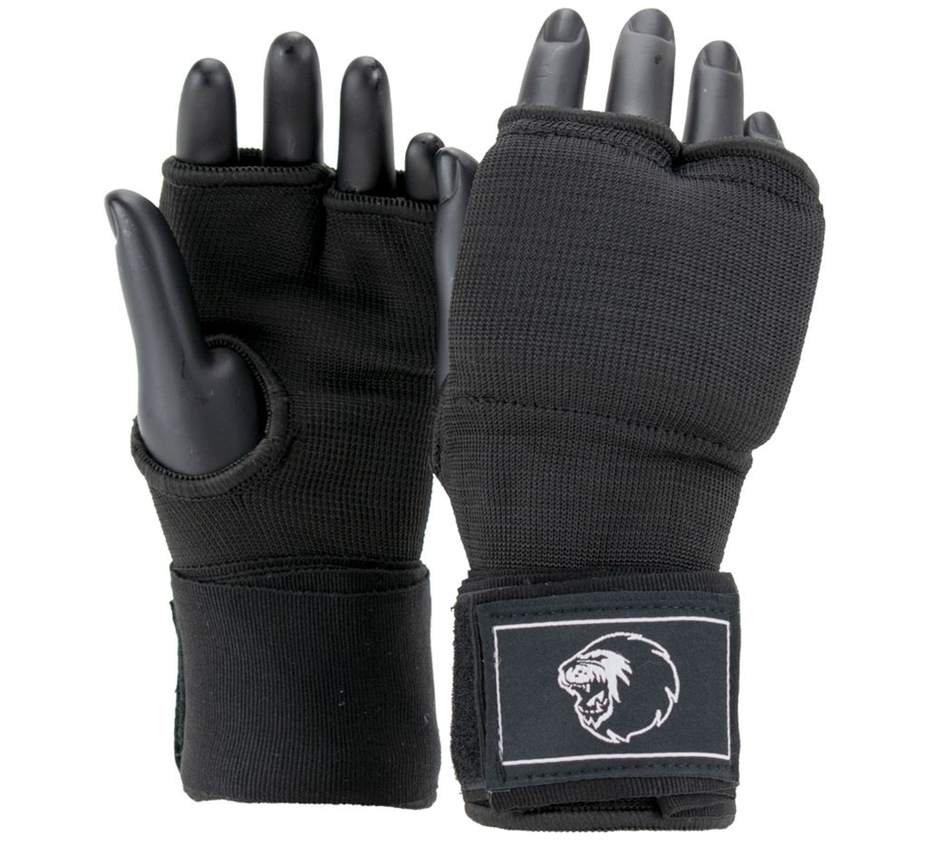 Schaumstoff-Innenhandschuhe - Schwarz/Weiß