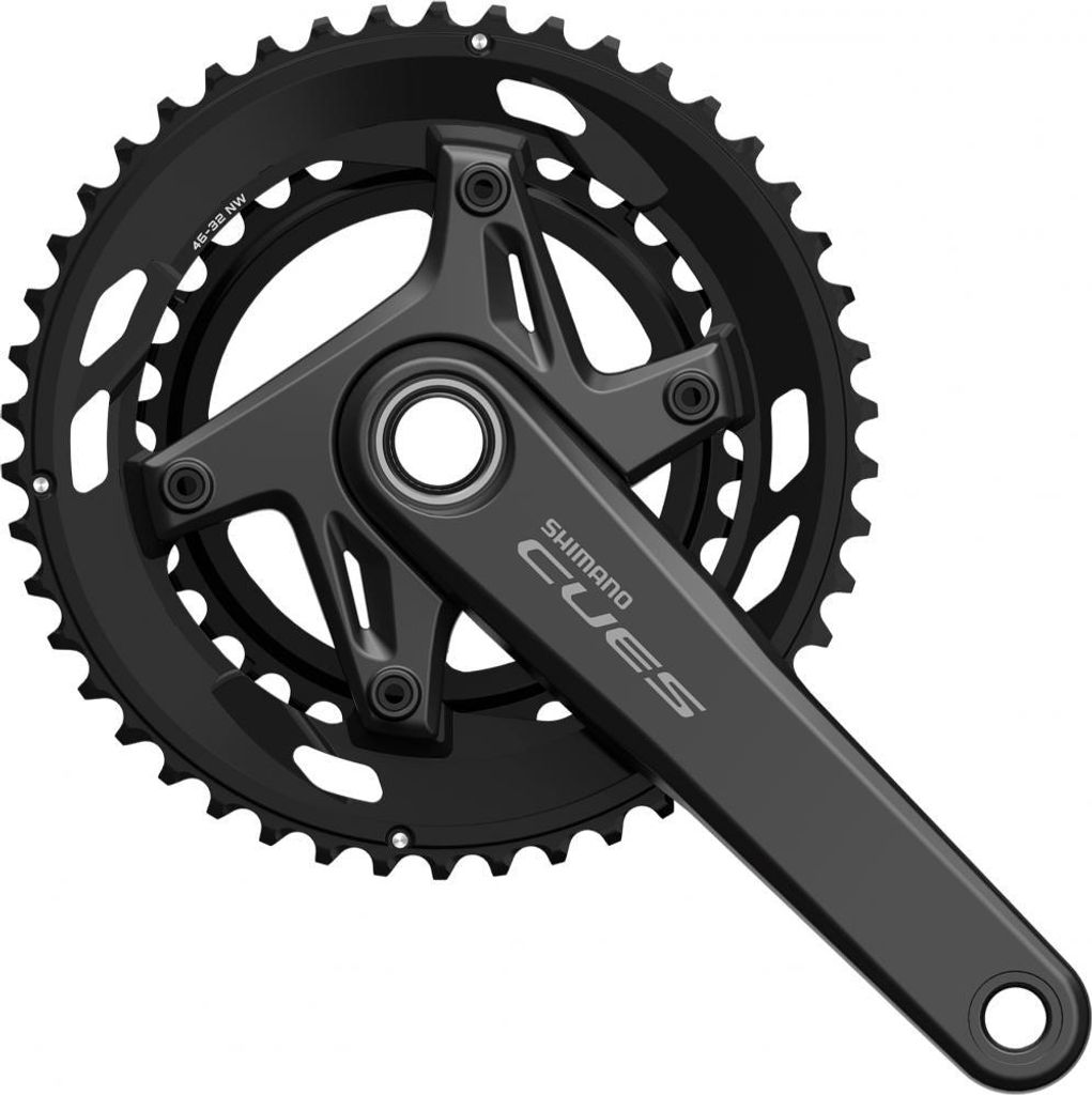 SHIMANO Kurbelgarnitur CUES FC-U6030-2 2-tlg - 6030-2, 2,, 170mm, 46x32, 10-f...