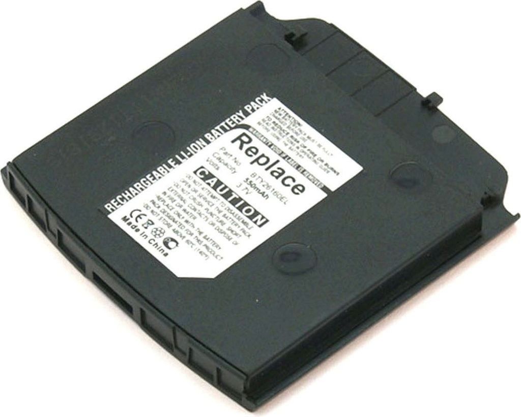 Akku für Elson EL480 Li-Ion 3,7 Volt 550 mAh schwarz.