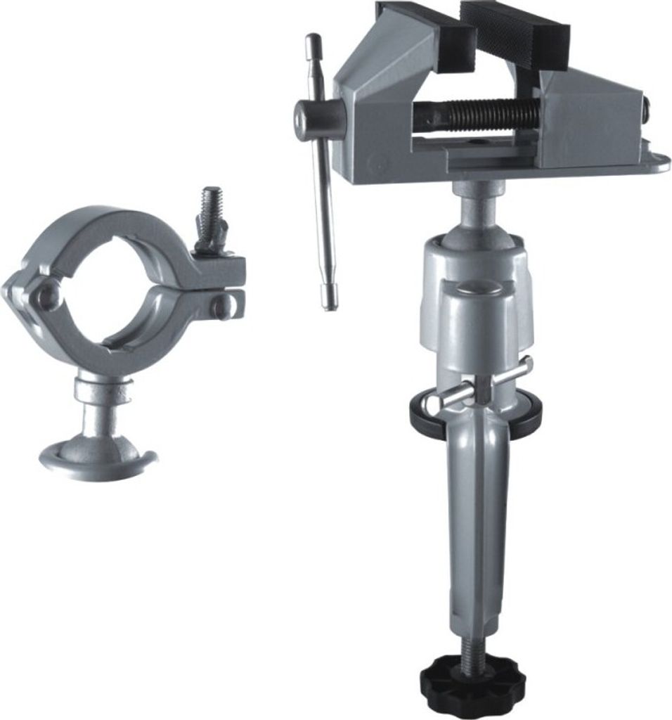Modellbau Schraubstock 75mm mit Gelenk
