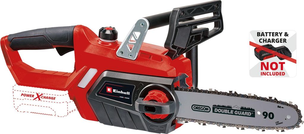 Einhell GE-LC 18 Li - Solo, 25 cm, 4,3 m/s, Czarny, Zdjęcie produktu 