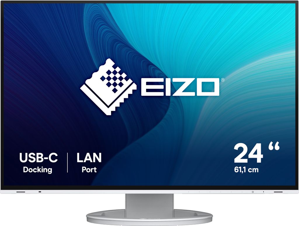 EIZO FlexScan EV2495-WT, 61,2 cm (24.1"), 1920 x 1200 Produktbild 
