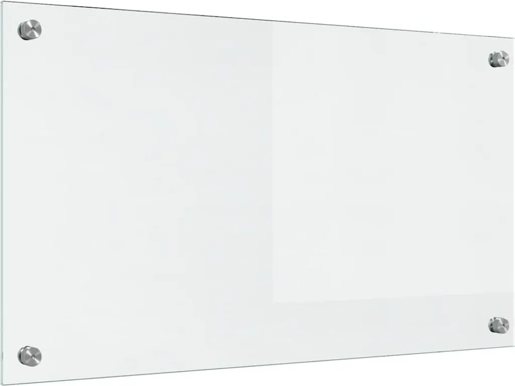 Pannello Paraschizzi vidaXL 70x40 Vetro Temperato 6mm - Montaggio Facile