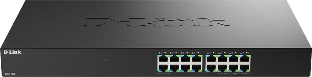 D-Link DMS-1016/E 16x2.5MGb Unmanaged Switch Imagen del producto 