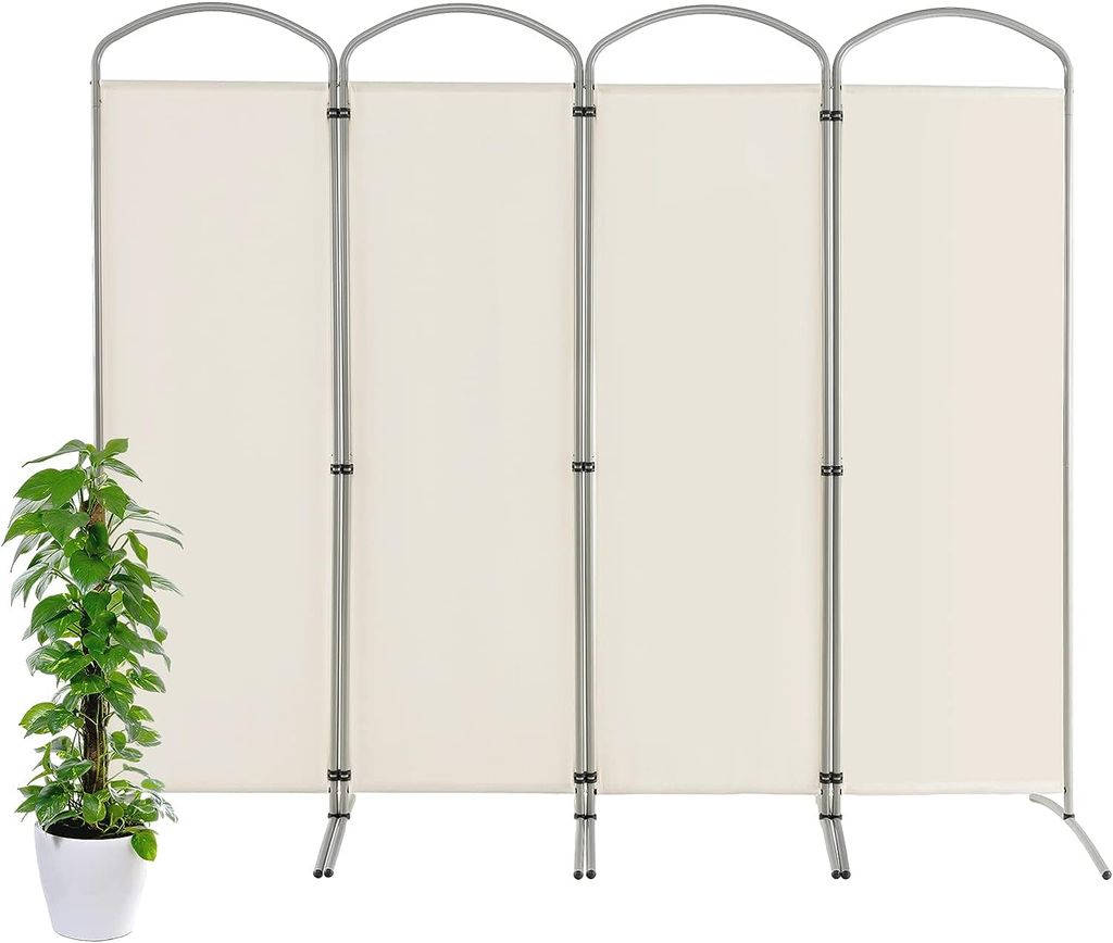 COSTWAY 221 x 188 cm ruimteverdelers, vouwbare en Productafbeelding 