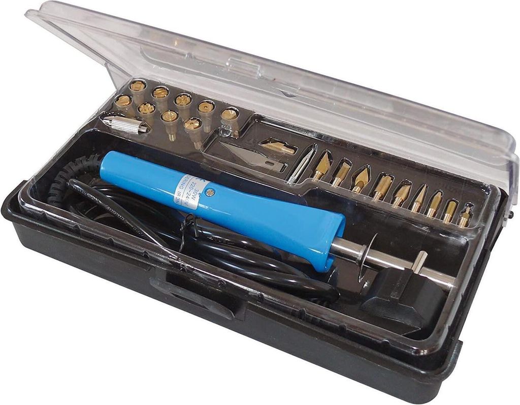 BrandmalKolben Set, 30Watt, 24 teilig