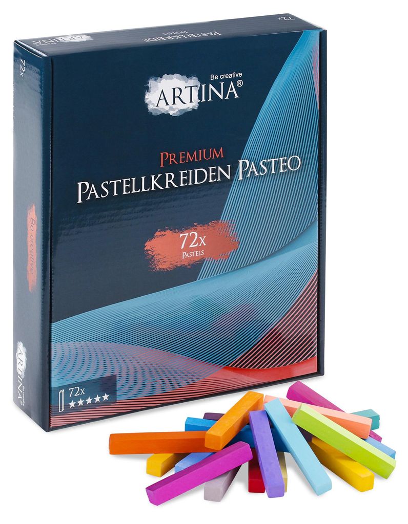 Set di gessetti pastello Artina 72 pezzi Pasteo Master Immagine del prodotto 