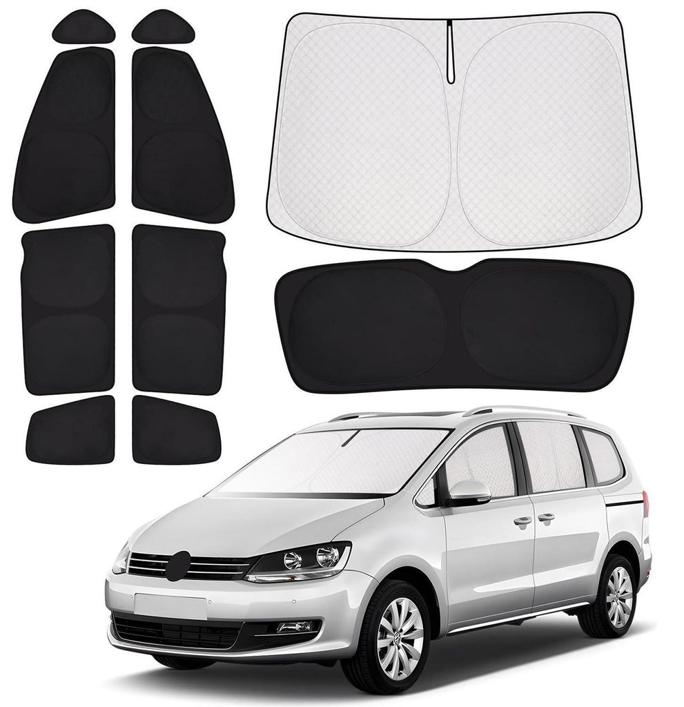 Sonnenschutz Auto für VW Sharan 2010-2020, Sichtschutz Produktbild 