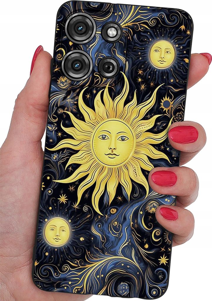 Hülle für Motorola G75 5G | Designs | Silikon, matt, 9H-Glas