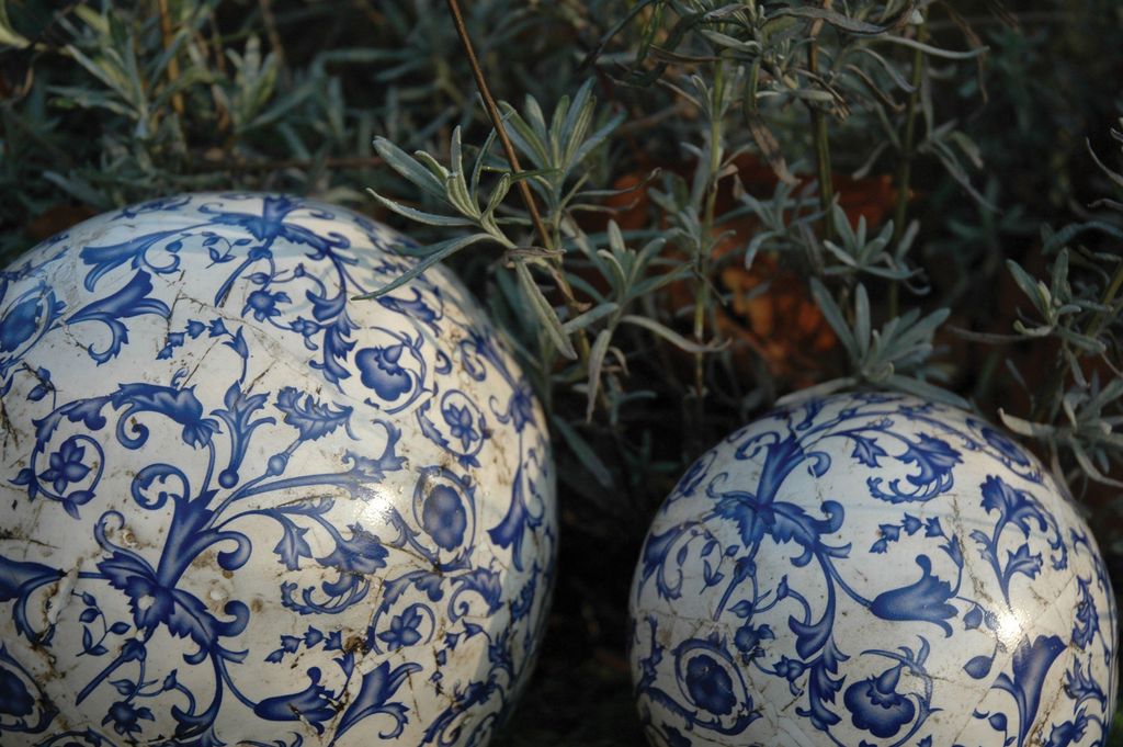 Esschert Design Aged Ceramic Dekokugel 18cm; AC12 Produktbild 