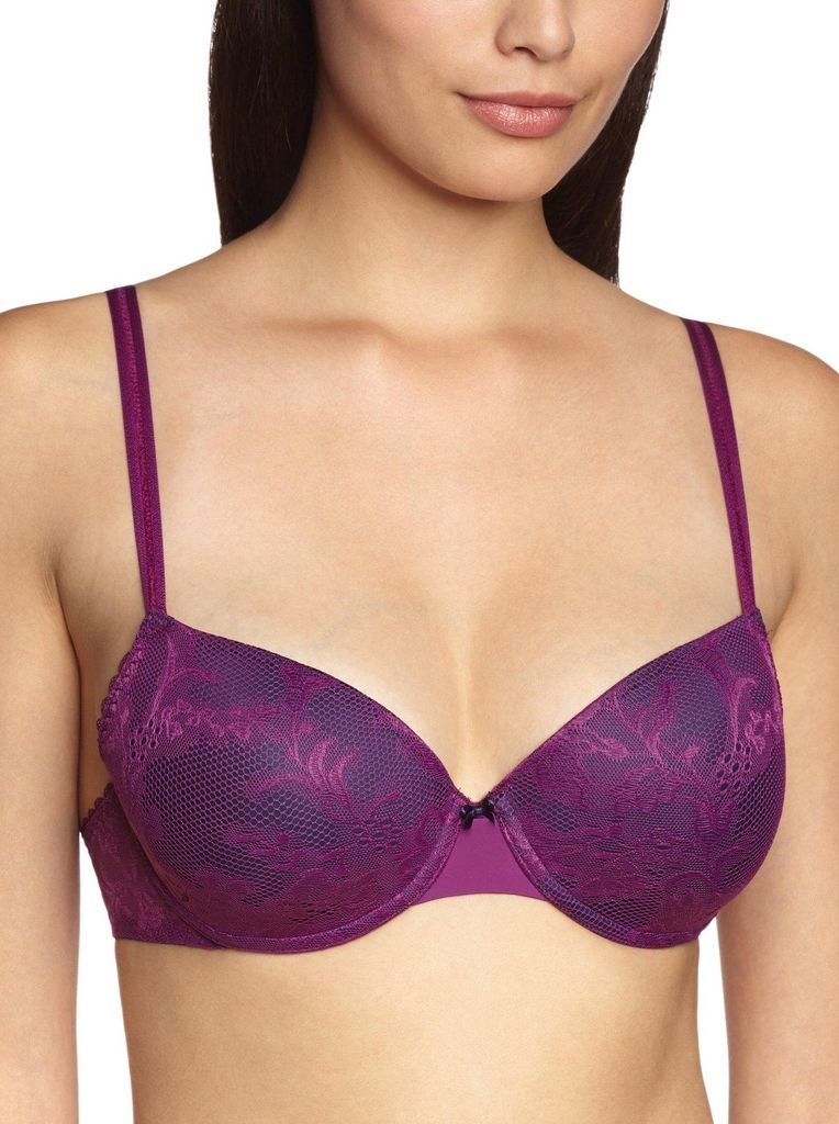 Triumph Dawn Spotlight WHP, Farbe: Intensive Violet UZ/2190, Größe: 70C Bügel-BH mit Halbschale und Einlage