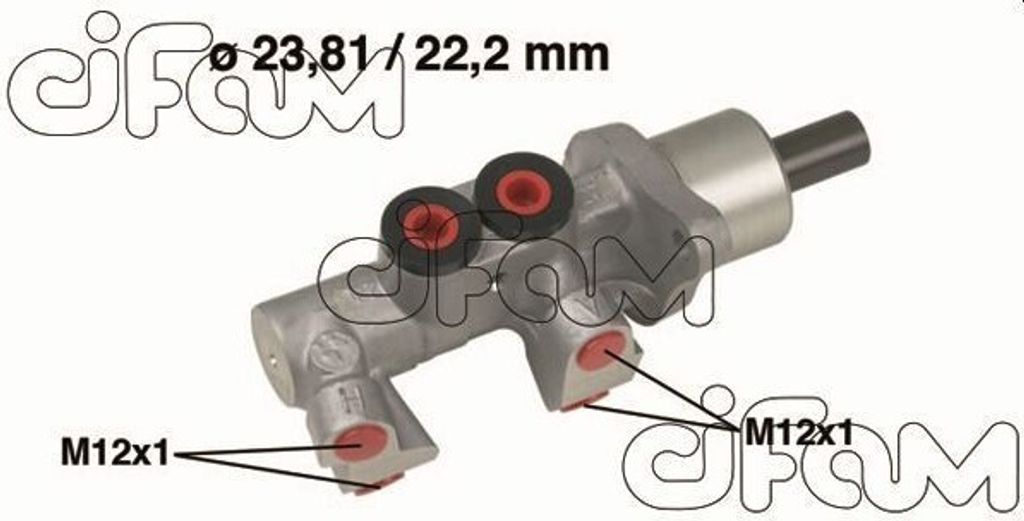 CIFAM 202-564 Bremszylinder Hauptbremszylinder für BMW 3 Limousine (E46) 3 Touring (E46) 3 Coupe (E46) 3 Cabrio (E46) 3 Compact (E46) Z4 Roadster