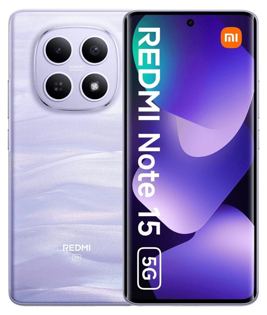 Xiaomi Redmi Note 15 5G 12 GB/512 GB fialový Dual-SIM Obrázok produktu 