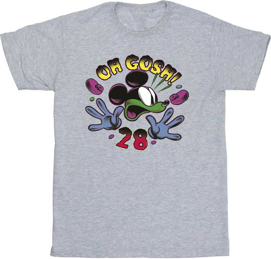 Disney - "Oh Gosh" T-Shirt für Herren BI42408 (S) (Grau) Produktbild 