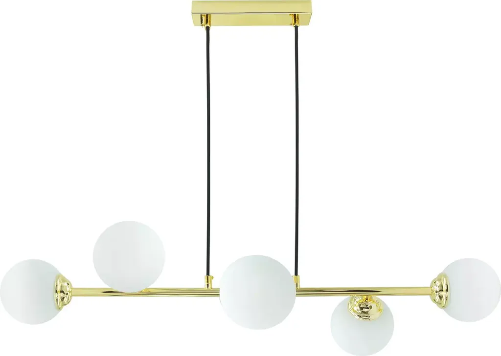 Suspension PALLE Dorée : Finis les Salons Sombres avec 6 Globes E27