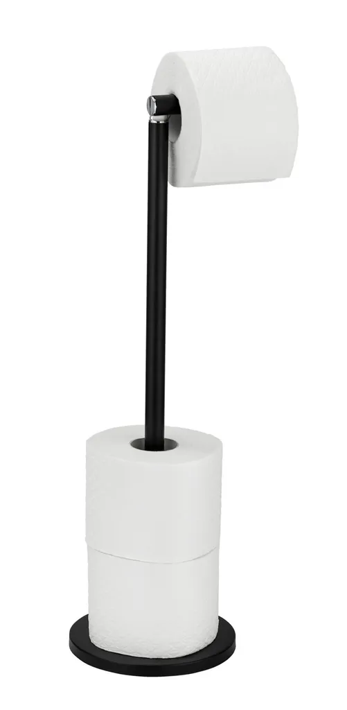 Porte-rouleau de toilette sur pied WENKO pour une salle de bain chic