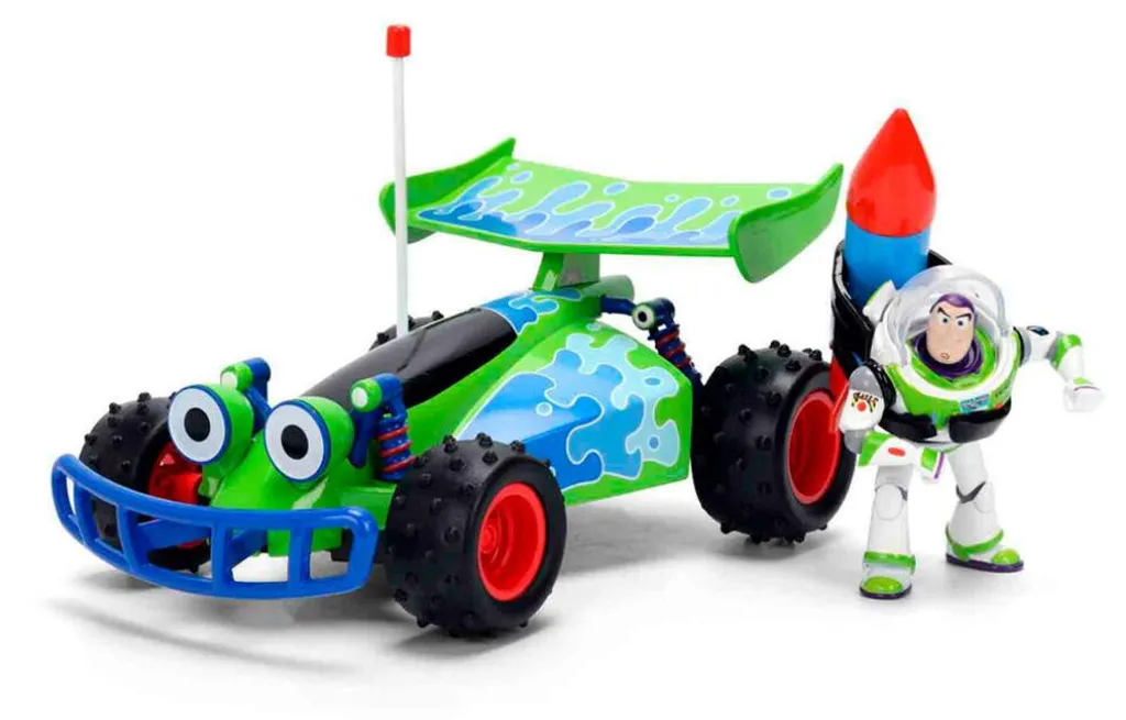 Voiture télécommandée Toy Story pour cadeau enfant Buzz l'Éclair Pixar