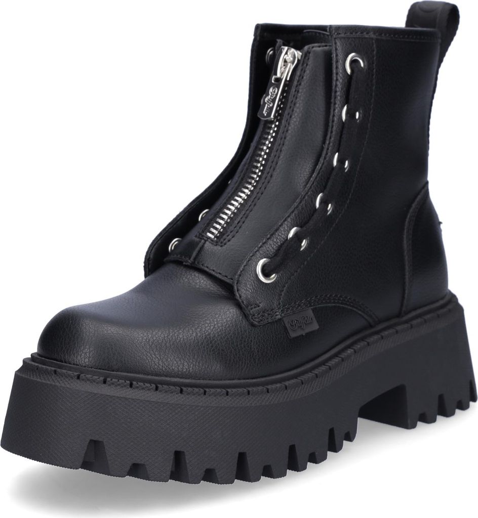 Buffalo Dames Élégant Bottine Aspen Front Zip 1270122 noir Image du produit 
