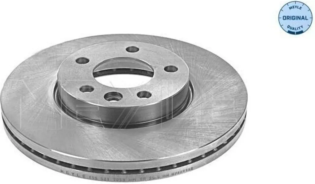 Disque de frein avant MEYLE 1155211053 pour T5 et Touareg 7L